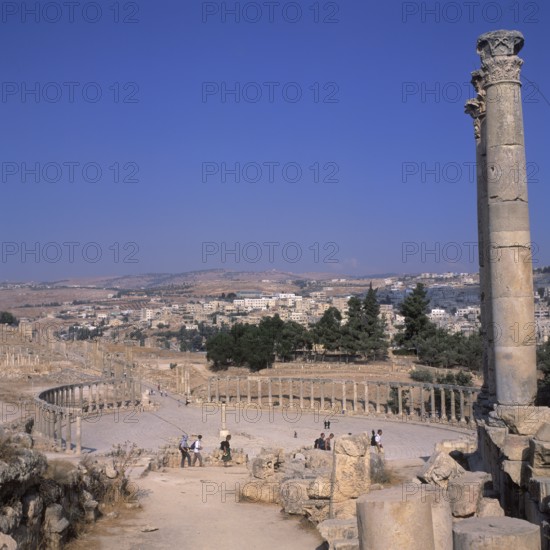 Oval Forum, Jerash (Gerasa), Jordan