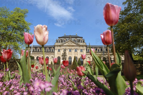 Castle Park, Fulda City Palace, Hesse, Germany