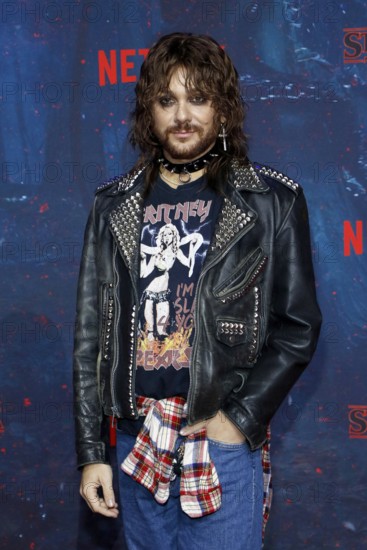 Riccardo Simonetti at the Stranger Things fan event in Hangar 7 at Tempelhof Airport in Berlin on 18.11.2025