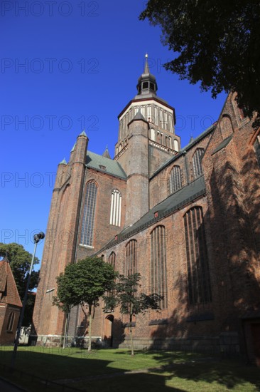 St. Mary's Church, Stralsund, Hanseatic City of Stralsund, Vorpommern-Rügen District, Mecklenburg-Western Pomerania, Germany