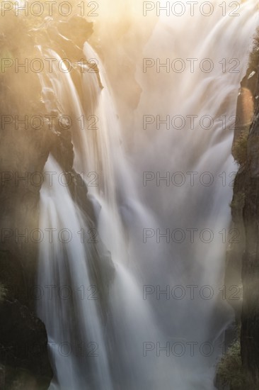 Detail, Epupa Falls, Water at Epupa Waterfalls, Kaokoveld, Namibia