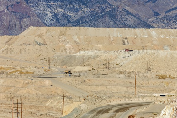 Round Mountain, Nevada - The Round Mountain Gold Mine, an open pit mine operated by Kinross Gold