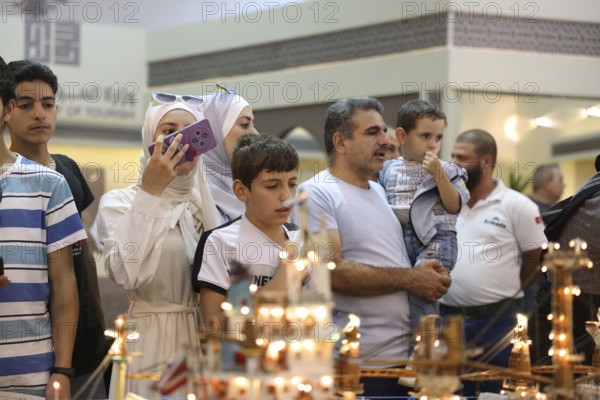 The First Damascus International Fair drew an unprecedented turnout of about 2.3 million visitors following the fall of Assad's regime. Crowds explored the diverse exhibition halls, including cultural, economic, Damascus, Damascus, Syria