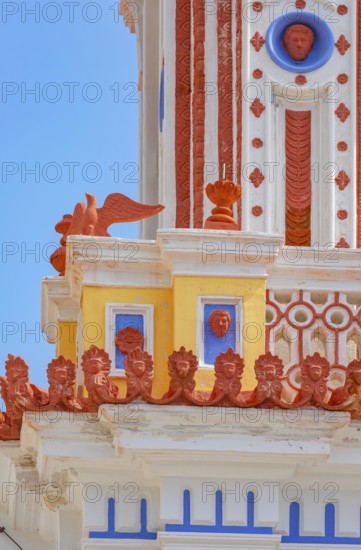 Panormitis monastery, Panormitis, Symi Island, Dodecanese Islands, Greece