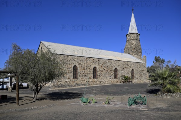 Rhenish Mission Church from 1895, today the Keetmanshoop Museum, Keetmanshoop, Karas Region, Namibia