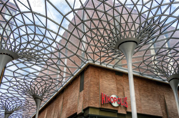 Westfield, architecture at the new Hamburg shopping centre, Überseeplatz, Hamburg, Germany