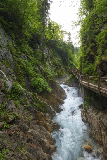 Magical Wimbach Gorge in Ramsau in Berchtesgadener Land