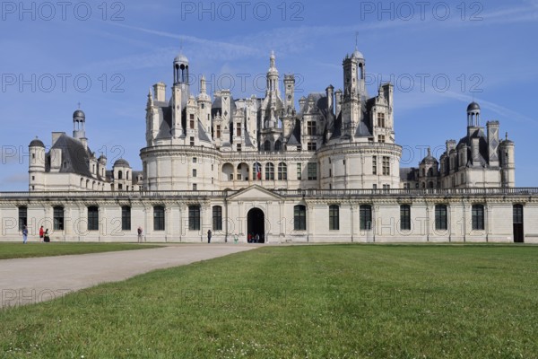 Chambord Castle, Loir-et-Cher department, Centre region, France
