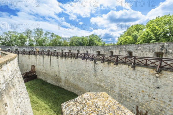 Moat of the first and second line of defence of Trencín Castle, Capital of Culture 2026, Trencín, Slovakia