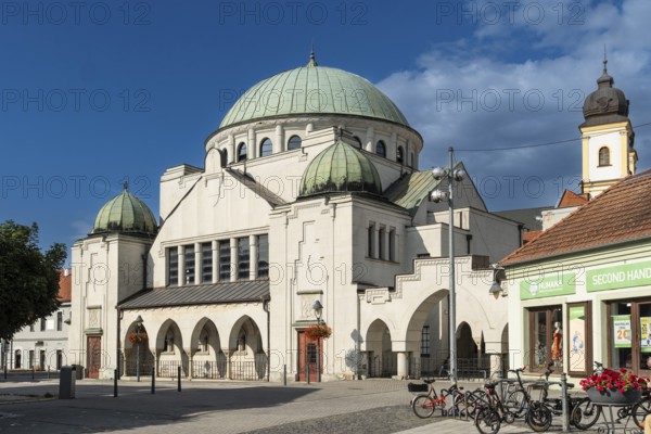 Neologue Synagogue by Berlin architect Richard Scheibner in the Capital of Culture 2026, Trencín, Slovakia