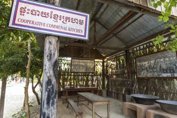 Memorial to the victims of the Khmer Rouge regime, Wat Thmei, Siem Reap, Cambodia