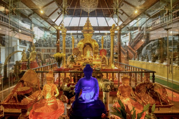 Gangaramaya Buddhist Temple, Interior, Colombo, Sri Lanka