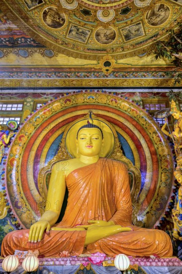 Gangaramaya Buddhist Temple, Interior, Colombo, Sri Lanka