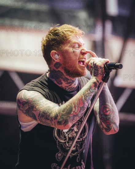 Frank Carter, singer of the Sex Pistols ft. Frank Carter live in the Berlin Zitadelle Spandau on 04.07.2025