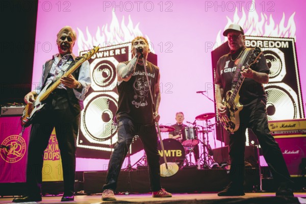 Steve Jones (guitarist), Frank Carter (singer), Paul Cook (drummer) and Glen Matlock (bassist) from the Sex Pistols ft. Frank Carter live at the Berlin Zitadelle Spandau on 04.07.2025