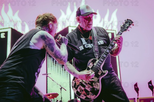 Frank Carter (singer) and Steve Jones (guitarist) from the Sex Pistols ft. Frank Carter live in the Berlin Zitadelle Spandau on 04.07.2025