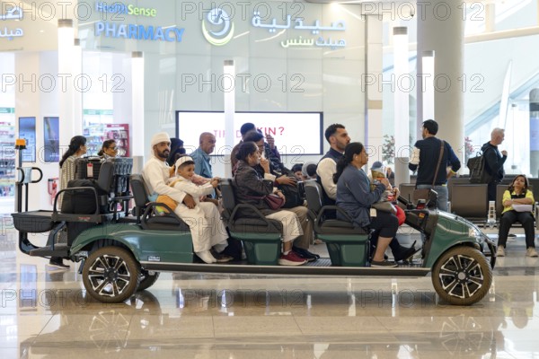 Airport chauffeur service for passengers, Abu Dhabi, United Arab Emirates