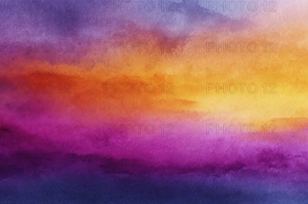 Abstract watercolour acrylic background, AI generated