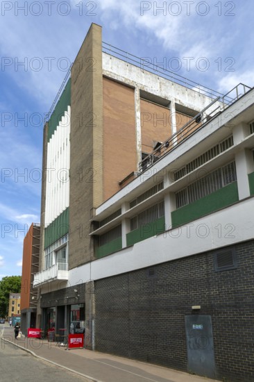 Beefeater gin distillery historic building, Montford Place, Vauxhall, Lambeth, London, England, UK