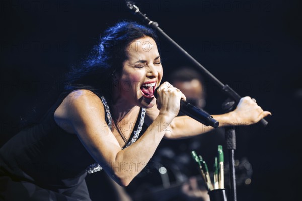 Andrea Corr, singer of The Corrs live at the Tollwood Festival in Munich on 26.06.2025