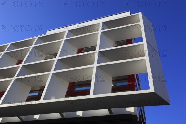 Modern architecture in the city centre of Würzburg, Lower Franconia, Bavaria, Germany