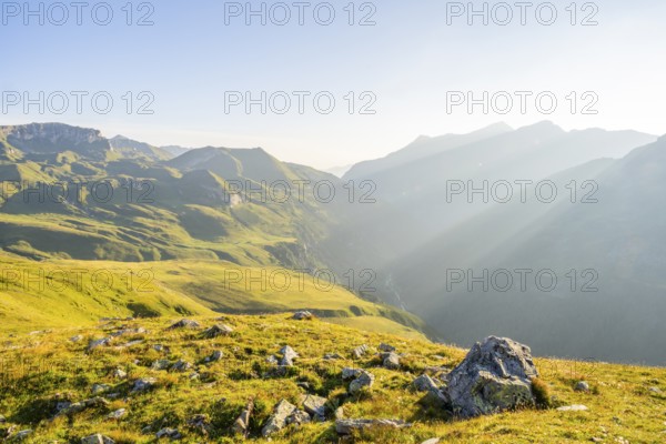 Sunrise in the Mountains at Hochalpenstraße, Pinzgau, Salzburg, Austria