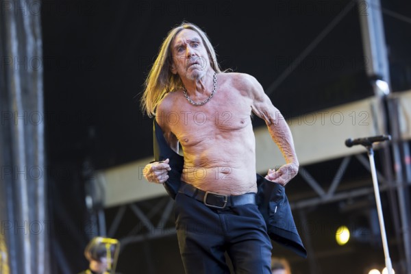 Iggy Pop, concert at the Zitadelle Spandau, Berlin, 19.06.2025