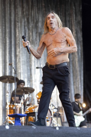 Iggy Pop, concert at the Zitadelle Spandau, Berlin, 19.06.2025