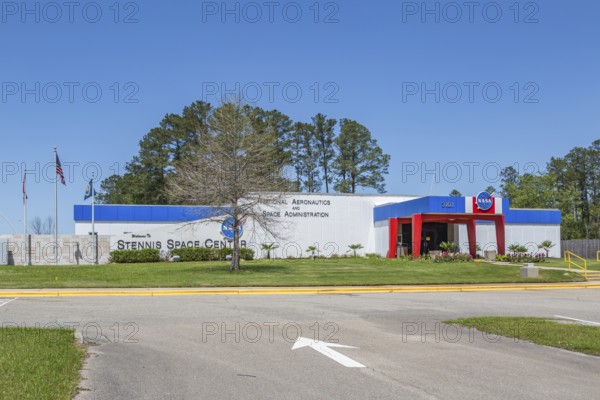 Administrative building for National Aeronautics and Space Administration (NASA) in the Stennis Space Center near Bay St Louis, Mississippi