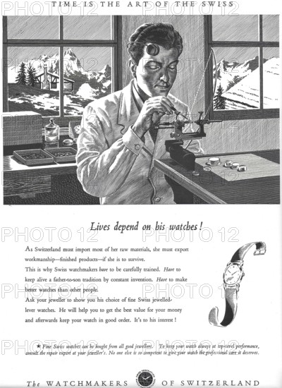 Advertising in Country Life magazine UK 1951