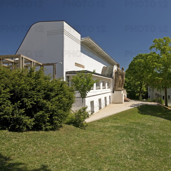 Ernst Ludwig House by Joseph Maria Olbrich, Mathildenhöhe, UNESCO World Heritage Site, Darmstadt, Hesse, Germany
