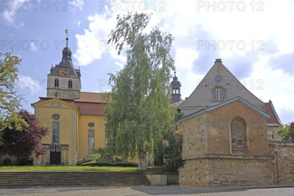 Baroque St Aegidien Church, Bernburg, Saxony-Anhalt, Germany
