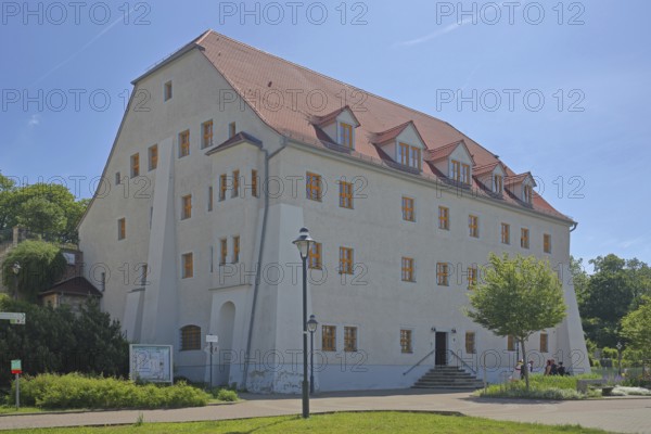 Former historic salt office built in the 17th century, now a hotel, Bad Dürrenberg, Saxony-Anhalt, Germany