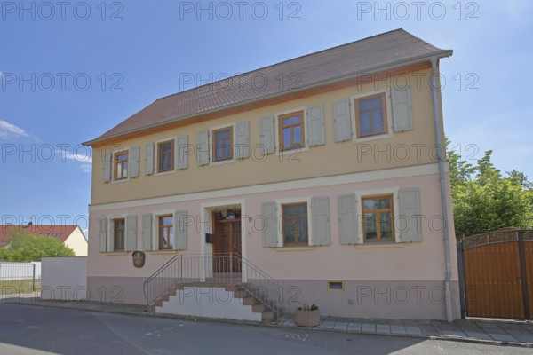 New Schiller House, Friedrich Schiller's residence, Bad Lauchstädt, Saxony-Anhalt, Germany