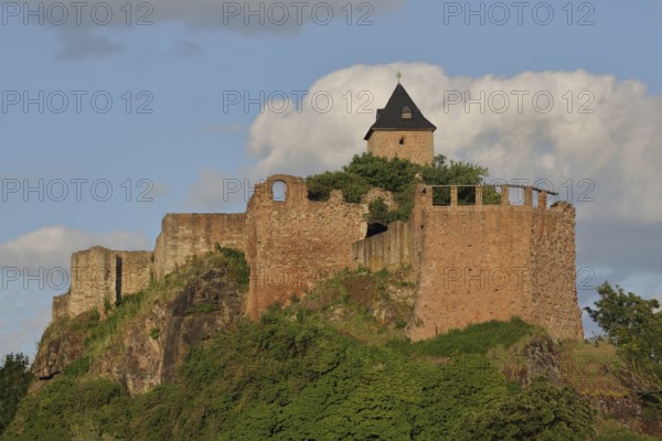 Burg Giebichenstein with art academy, art school, Halle an der Saale, Romanesque Road, Saxony-Anhalt, Germany