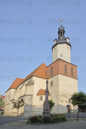 Gothic St George's Church, Valley Church, Mansfeld, Saxony-Anhalt, Germany