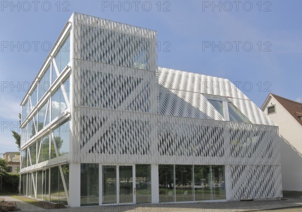 Modern Glass House of the Federal Cultural Foundation, Halle an der Saale, Saxony-Anhalt, Germany