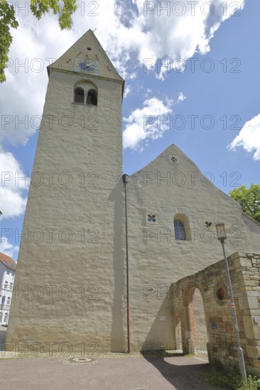 Romanesque Neumarktkirche St. Thomae Cantuariensis, Merseburg, Romanesque Road, Saxony-Anhalt, Germany