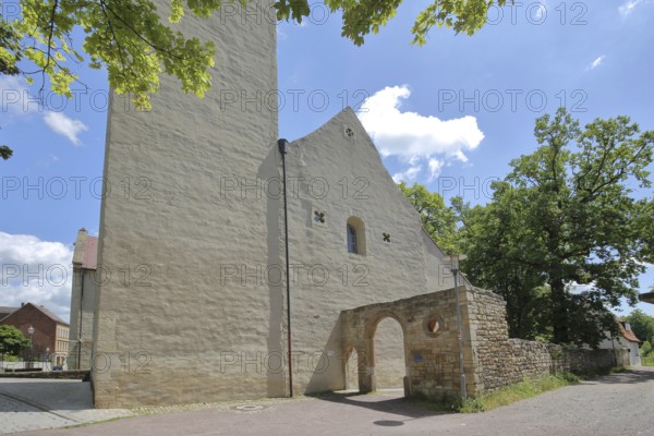 Romanesque Neumarktkirche St. Thomae Cantuariensis, Merseburg, Romanesque Road, Saxony-Anhalt, Germany