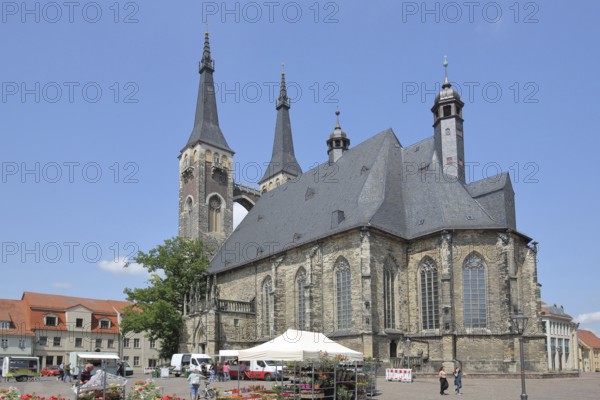 Late Gothic St Jacob's Church, Köthen, Saxony-Anhalt, Germany