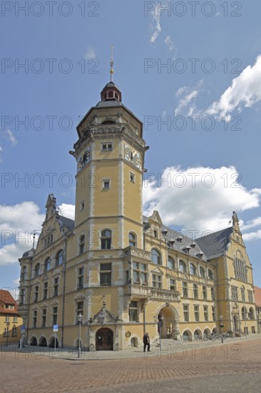 Baroque town hall, Köthen, Saxony-Anhalt, Germany