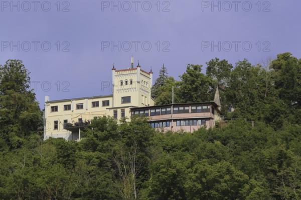 Berghotel Wilhelmsburg, Restaurant and Hotel, Bad Kösen, Saale, Naumburg, Saxony-Anhalt, Germany
