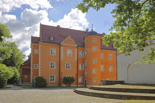 Prince's house of the former Cistercian abbey and today's boarding school, Schulpforte, Landesschule Pforta, Bad Kösen, Saale, Naumburg, Saxony-Anhalt, Germany