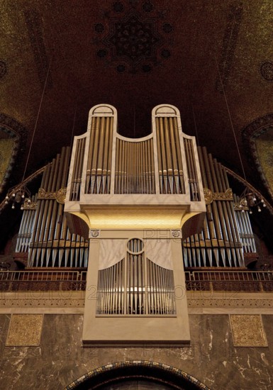 Church of the Redeemer, the best-preserved testimony to Kaiser Wilhelm II's church building programme, Bad Homburg vor der Höhe, Germany