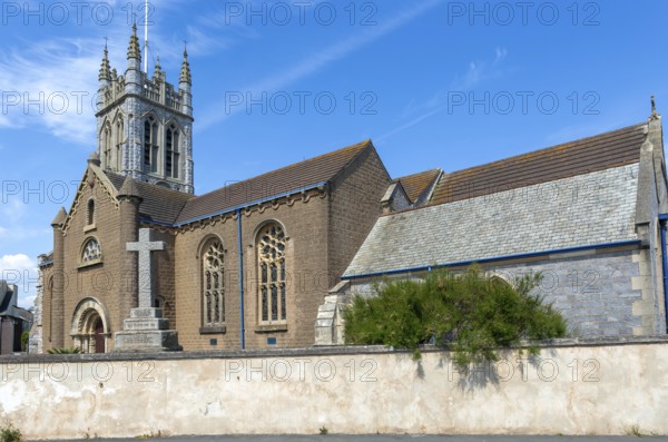 Historic parish church of Saint Michael, Teignmouth, south Devon, England, UK