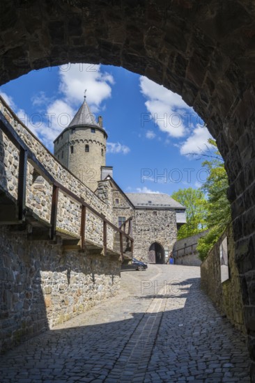 Altena Castle, Altena, Sauerland, Westphalia, North Rhine-Westphalia, Germany