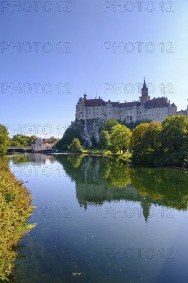 Hohenzollern Palace, Sigmaringen Palace, former princely residence and administrative centre of the Princes of Hohenzollern-Sigmaringen, Sigmaringen, Baden-Württemberg, Germany