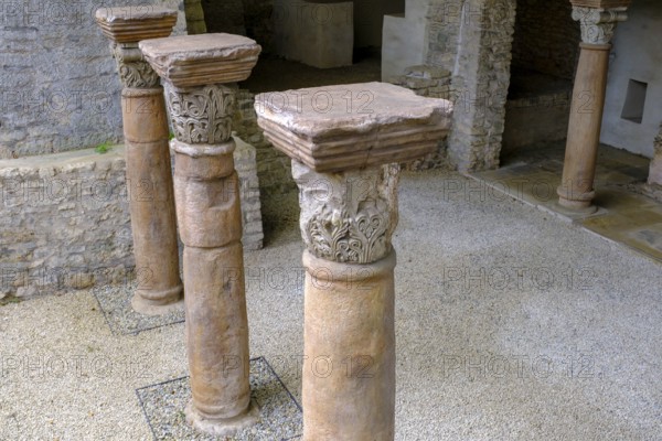 Sola Basilica, Solnhofen, Altmühltal, Middle Franconia, Franconia, Bavaria, Germany