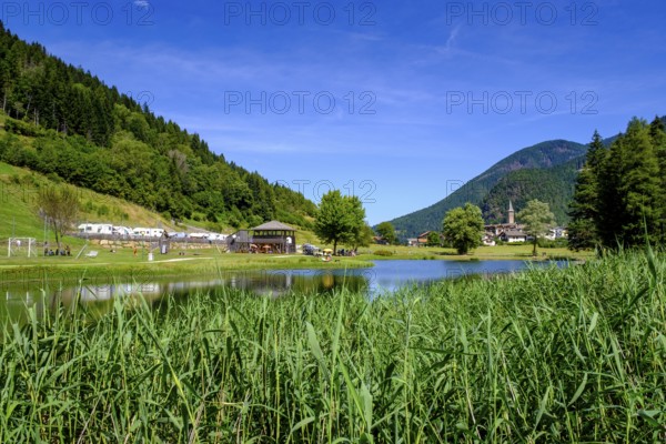 Lago del Buse, Brusago, Val di Pine, Cembra Valley, Val di Cembra, Trentino, Italy