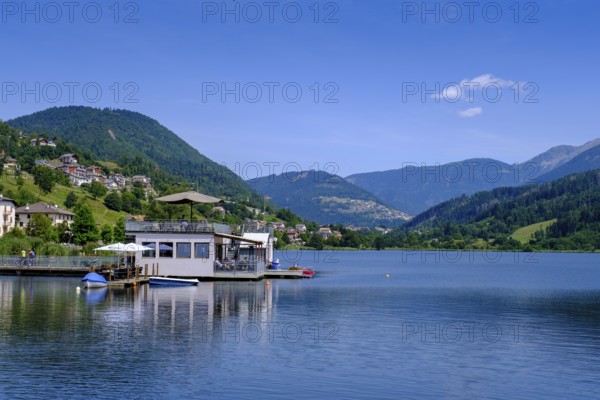 Bar Imbarcadero in Lago di Serraia, Baselga di Pine, Val di Pine, Alta Valsugana e Bersntol, Trentino, Italy